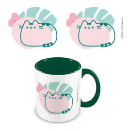 Pusheen Mok Tropical Green - Pyramid [Nieuw]