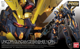 Gundam Model Kit RG 1/144 Unicorn Gundam 02 Banshee Norn Full Psycho Frame Prototype Mobile Suit RX-O(N) - Bandai [Nieuw]