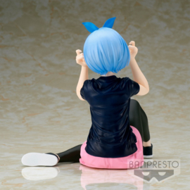 Re Zero Starting Life In Another World Figure Rem Relax Time - Banpresto [Nieuw]