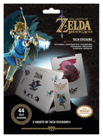 Nintendo The Legend of Zelda Breath of the Wild Tech Stickers - Pyramid International [Nieuw]