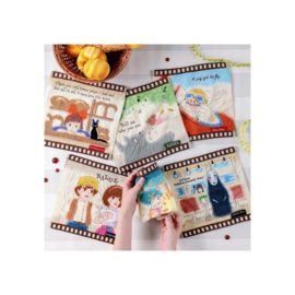 Studio Ghibli Kiki's Delivery Service Mini Towel Celluloid Bakery 25 x 25 cm - Marushin [Nieuw]