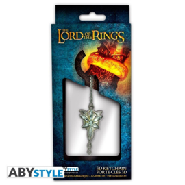 The Lord Of The Rings Sleutelhanger Evenstar 3D - ABYstyle [Nieuw]