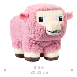 Minecraft Movie Knuffel Pink Sheep 20 cm - Mattel [Nieuw]
