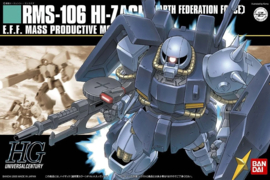 Gundam Model Kit HG 1/144 RMS-106 Hi-Zack (Earth Federation Force) E.F.F Mass Productive Mobile Suit - Bandai [Nieuw]