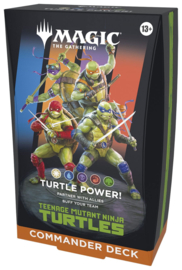 Magic the Gathering Teenage Mutant Ninja Turtles Commander Deck Turtle Power! [Nieuw]