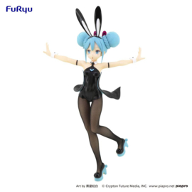 Hatsune Miku Figure Hatsune Miku BiCute Bunnies Black Ver. 30 cm - Furyu [Nieuw]