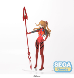 Neon Genesis Evangelion Figure Asuka x Spear of Cassius LPM - Sega [Nieuw]