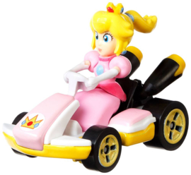 Mario Kart Hot Wheels Diecast Vehicle 1/64 Princess Peach (Standard Kart) 8 cm - Hot Wheels [Nieuw]
