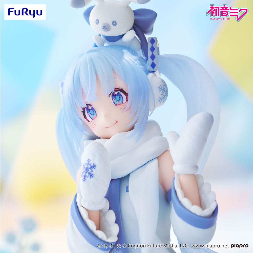 Hatsune Miku Noodle Stopper Figure Snow Miku Sky Town 10th Ver. 15 cm - FuRyu [Nieuw]