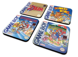 Gameboy Onderzetters Gameboy Classic Collection (4-Pack) - Pyramid [Nieuw]