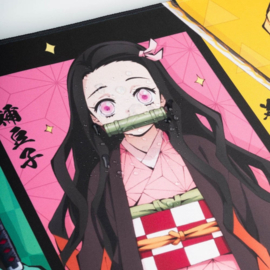 Demon Slayer XL Mouse Mat 80 x 35 cm - Grupo [Nieuw]