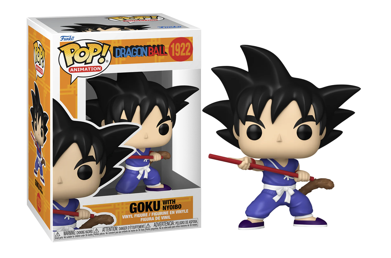 Dragon Ball Funko Pop Goku With Nyoibou #1922 [Nieuw]