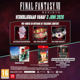 Switch 2 Final Fantasy VII Rebirth + Exclusieve Magic The Gathering kaart (Day One Edition) [Pre-Order]