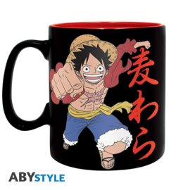 One Piece Mok Luffy & Skull King Size - ABYstyle [Nieuw]