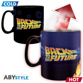 Back To The Future Heat Change Mok Time Machine 460 ml - ABYstle [Nieuw]