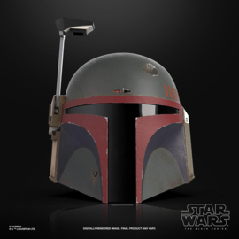 Star Wars The Book of Boba Fett Electronic Helmet Boba Fett (Re-Armored) The Black Series - Hasbro [Nieuw]