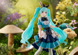 Hatsune Miku Figure Miku Alice In Wonderland AMP+ 18 cm - Taito [Nieuw]