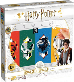 Harry Potter Puzzle House Crests Puzzle (500 Stukjes) - Winning Moves [Nieuw]