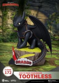How To Train Your Dragon PVC Diorama Toothless D-Stage 15 cm - Beast Kingdom [Pre-Order]