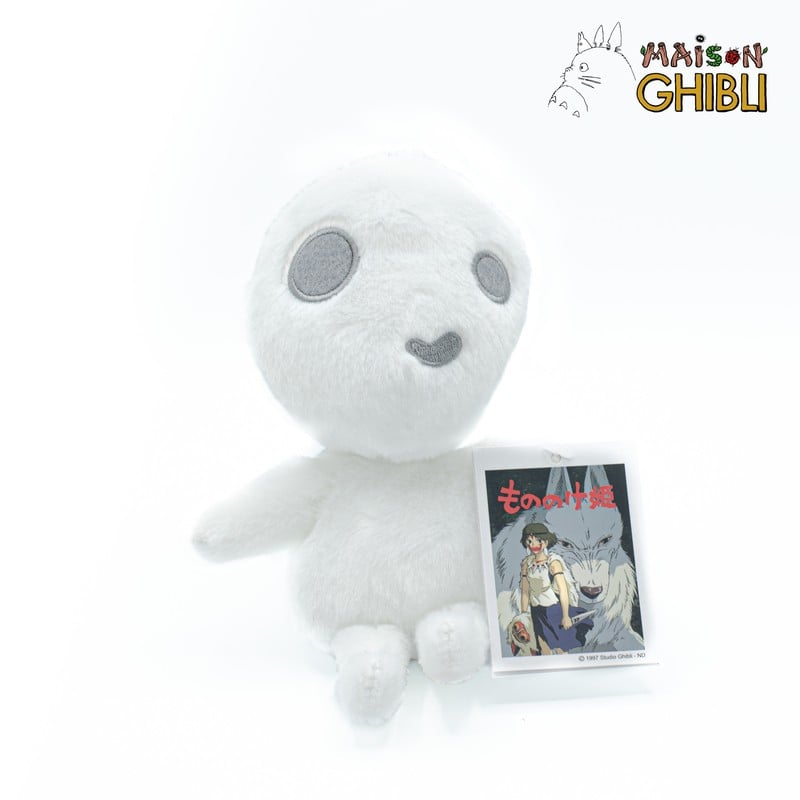 Studio Ghibli Princess Mononoke Knuffel Kodama - Semic [Nieuw]