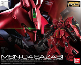 Gundam Model Kit RG 1/144 MSN-04 Sazabi Char Aznable's  - Bandai [Nieuw]