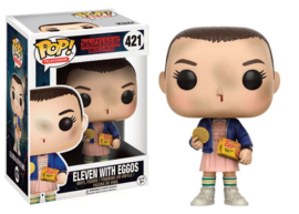 Stranger Things Funko Pop Eleven with Eggos #421 [Nieuw]