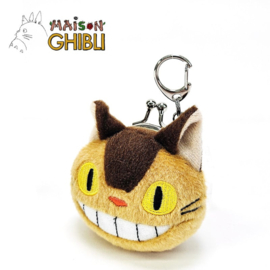 Studio Ghibli My Neighbor Totoro Funwari Mini Plush Coin Purse Cat Bus - Semic [Nieuw]