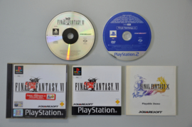 Ps1 Final Fantasy VI + Final Fantasy X Demo