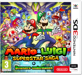 3DS Mario & Luigi Superstar Saga + Bowser's Onderdanen [Nieuw]