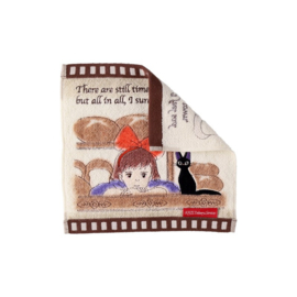 Studio Ghibli Kiki's Delivery Service Mini Towel Celluloid Bakery 25 x 25 cm - Marushin [Nieuw]