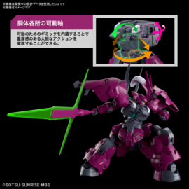 Gundam Model Kit HG 1/144 Guel's Dilanza Mobile Suit The Witch from Mercury - Bandai [Nieuw]