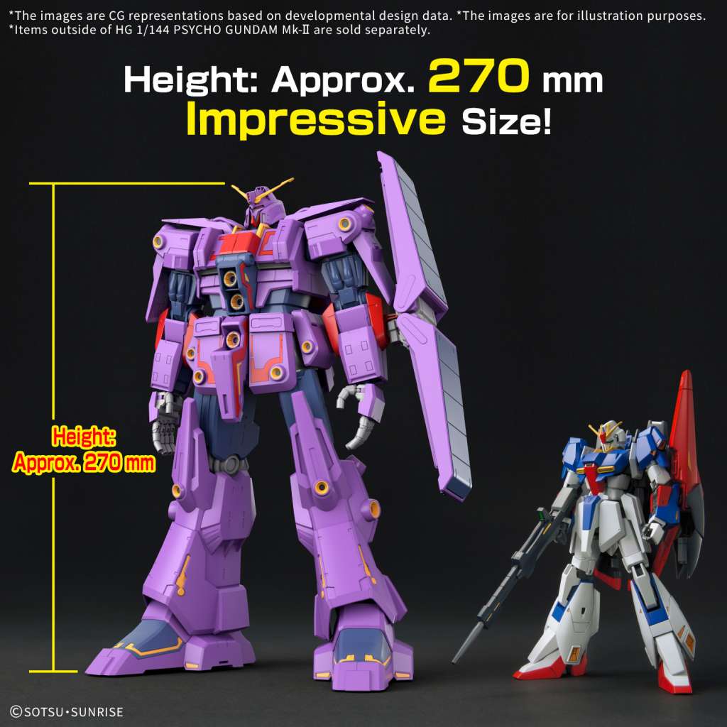 Gundam Model Kit HG 1/144 MRX-010 Psycho Gundam MK-II - Bandai [Nieuw]