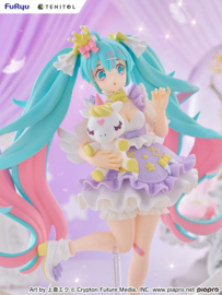 Hatsune Miku Tenitol PVC Figure Hatsune Miku Yumekawa Princess Lavender Ver. 21 cm - Furyu [Nieuw]