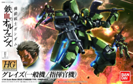Gundam Model Kit HG 1/144 Graze Standard/Commander Type Iron Blooded Orphans - Bandai [Nieuw]