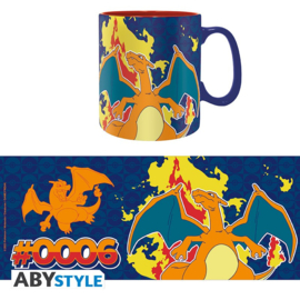Pokemon Mok Charizard Foil Big Size - ABystyle [Nieuw]