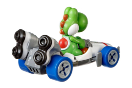 Mario Kart Hot Wheels Diecast Vehicle 1/64 Yoshi (Standard Kart) 8 cm - Hot Wheels [Nieuw]