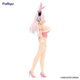 Super Sonico Figure Super Sonico Pink Rabbit Bicute Bunnies - Furyu [Nieuw]