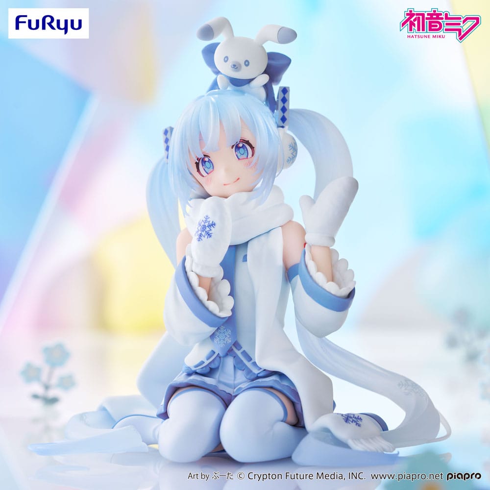 Hatsune Miku Noodle Stopper Figure Snow Miku Sky Town 10th Ver. 15 cm - FuRyu [Nieuw]