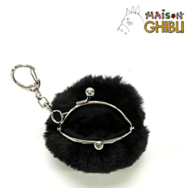 Studio Ghibli My Neighbor Totoro Funwari Mini Plush Coin Purse Soot Sprite - Semic [Nieuw]