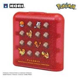 Switch 24-Game Card Case - Pokémon Pixel Red - Hori [Nieuw]