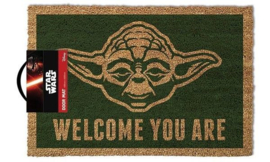 Star Wars Deurmat Yoda Welcome You Are - Pyramid International [Nieuw]