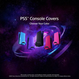 PlayStation 5 Disk Console Covers (Cosmic Red) - Sony [Gebruikt]