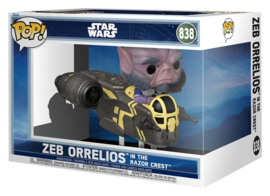 Star Wars The Mandalorian & Grogu Funko Pop Ride DLX  Zeb Orrelios #838 [Pre-Order]