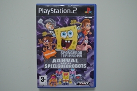 Ps2 SpongeBob en zijn Vrienden Aanval van de Speelgoedrobots