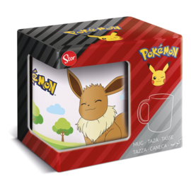 Pokemon Mok Eevee Sitting 325ml - Stor [Nieuw]