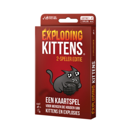 Exploding Kittens 2 Speler Editie (NL) - Exploding Kittens [Nieuw]