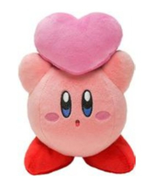Nintendo Kirby Knuffel Kirby With Heart 16 cm - Little Buddy Toys [Nieuw]