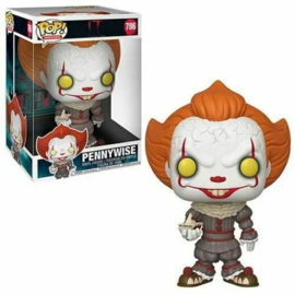 Stephen King's It 2017 Funko Pop Jumbo Pennywise 10" Super Sized #786 [Nieuw]