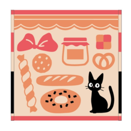 Studio Ghibli Kiki's Delivery Service Mini Towel Jiji's Bakery - Benelic [Pre-Order] [Pre-Order]