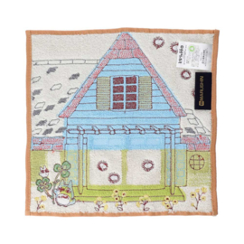 Studio Ghibli My Neighbor Totoro Mini Towel Totoro & Kusakabe House 25 x 25 cm - Marushin [Nieuw]